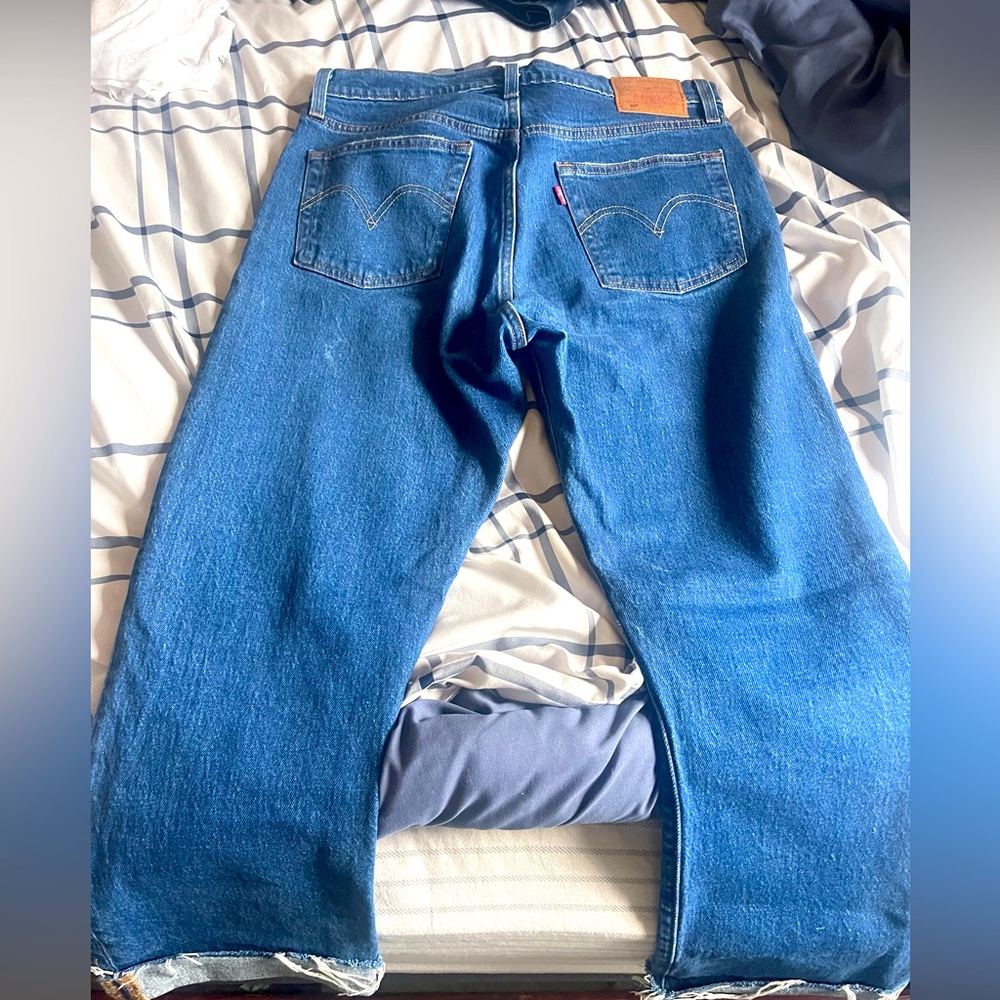 Levi’s 501 Stretch cropped jeans